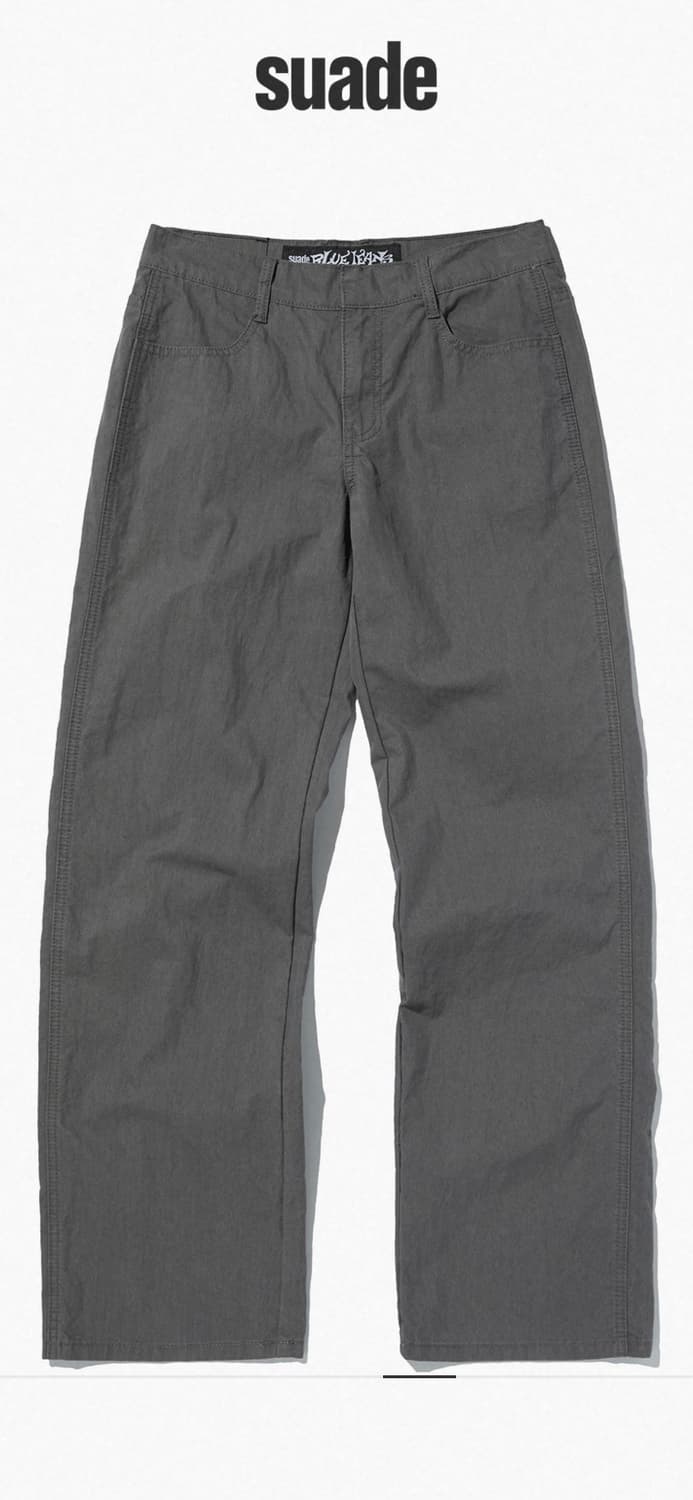 Suade 기명 팬츠 챠콜 S 상품이미지6