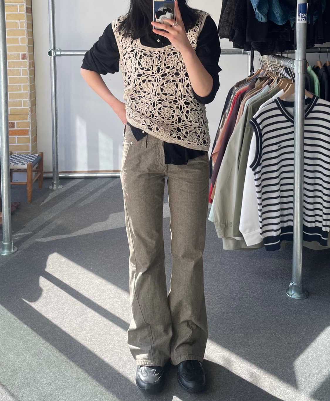 Wide boots cut pants 상품이미지6