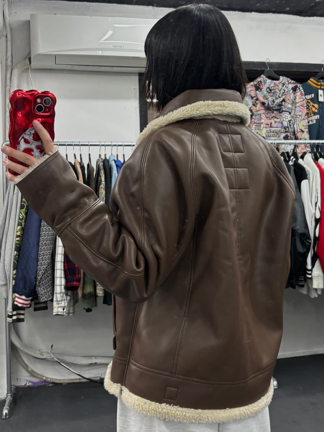 인스턴트펑크 리버시블 무스탕 상품이미지10