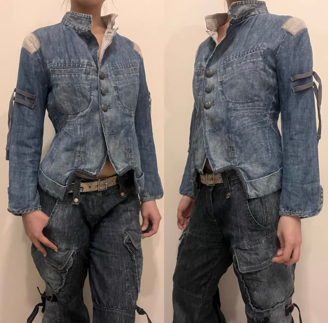 Marithe Francois Girbaud데님 자켓 상품이미지2