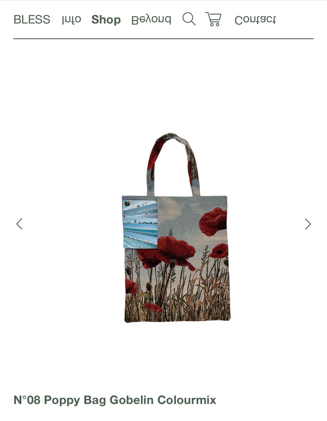 Bless 블레스 N°08 Poppy 고블린 토트백 상품이미지3