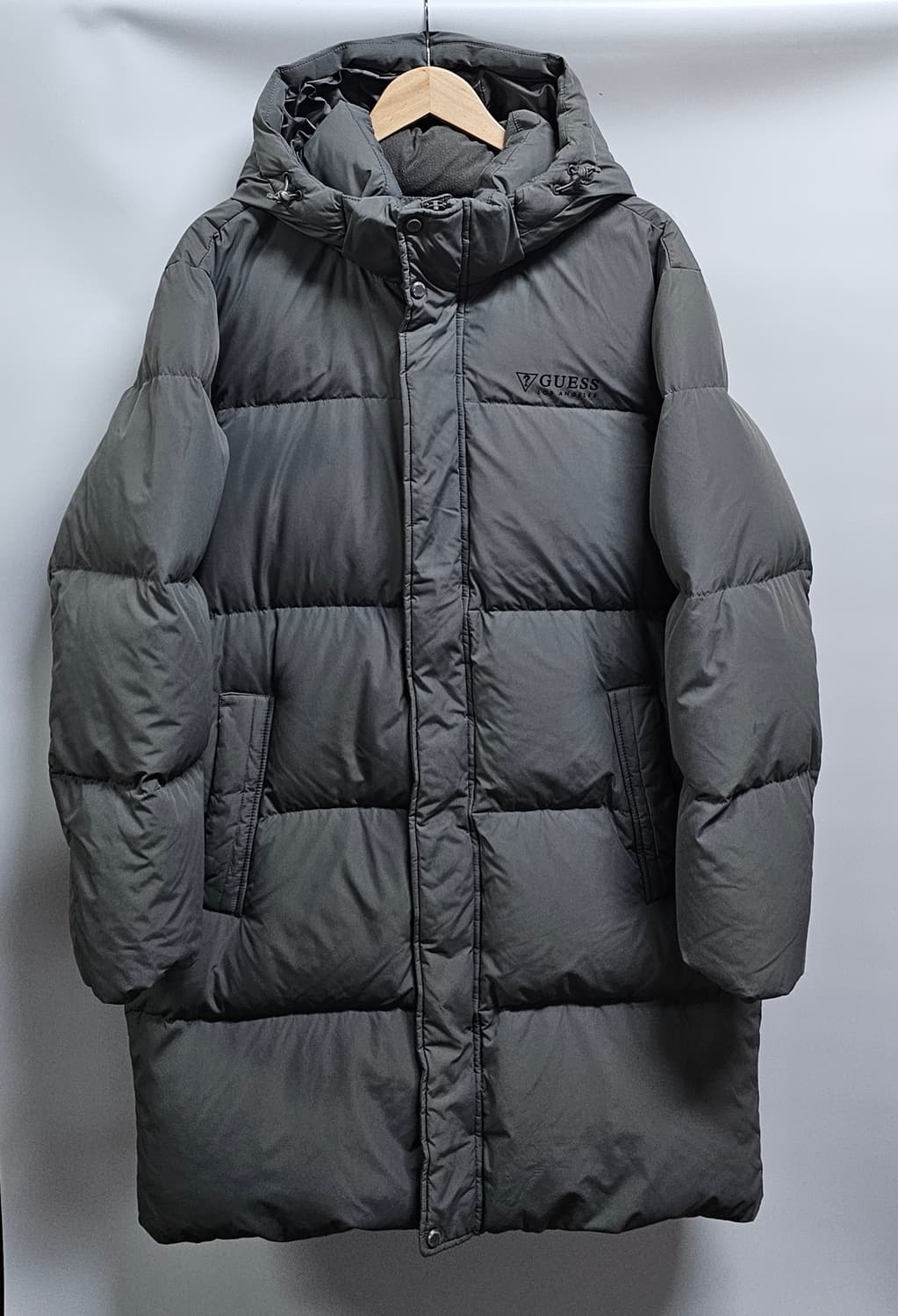 게스 덕다운 롱패딩 L 상품이미지1