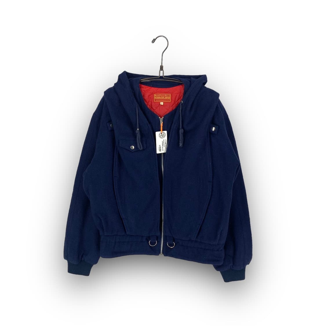 90’s 마리떼프랑소와저버 디테일 울 봄버자켓 상품이미지1