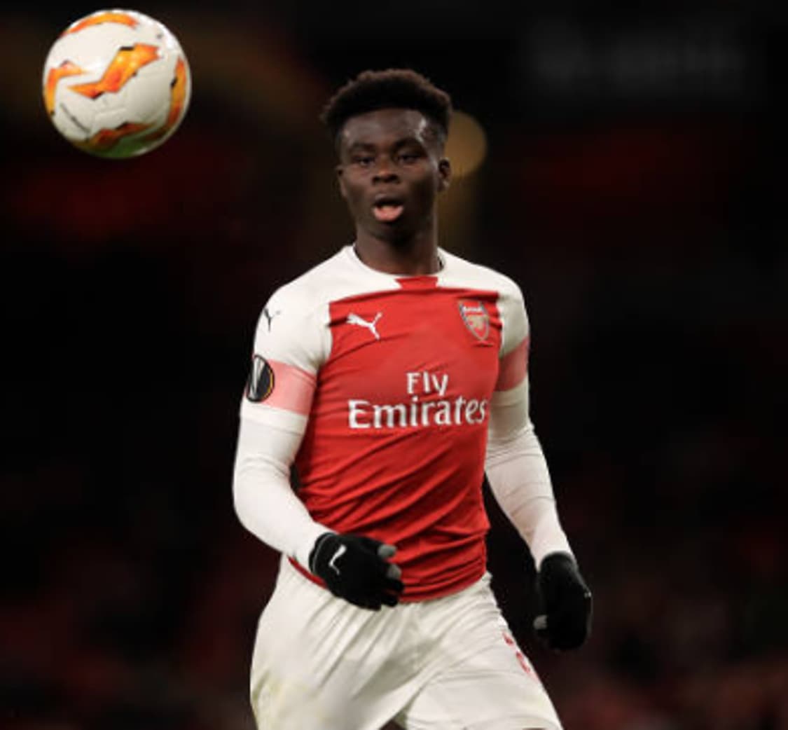 18-19 아스날 홈 No.87 부카요 사카 상품이미지10