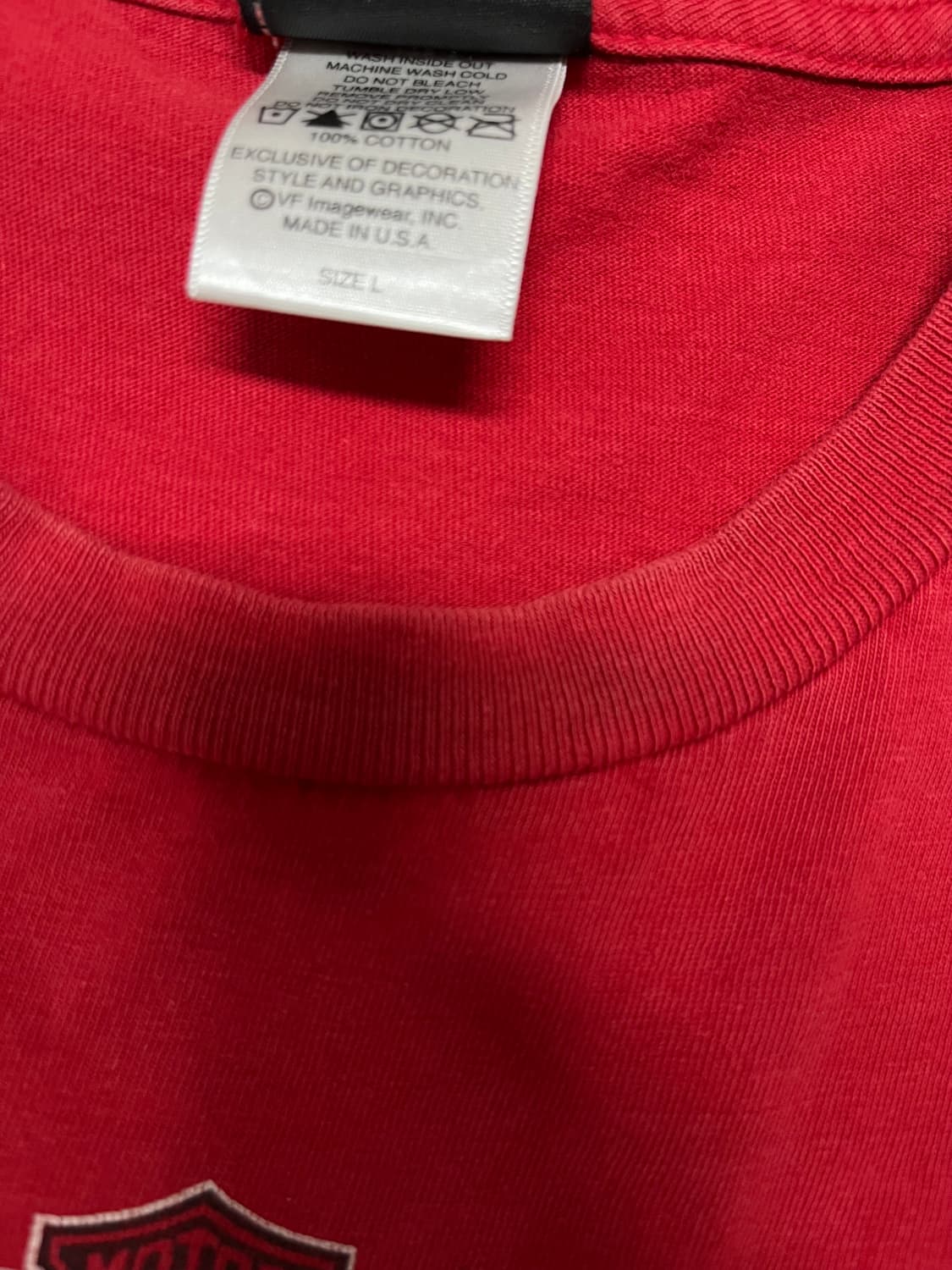 USA 할리데이비슨 슬리브리스 티셔츠 L 상품이미지6