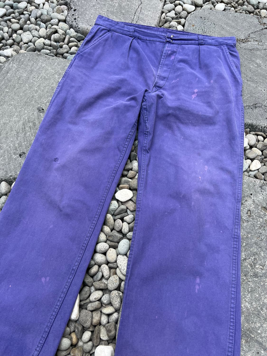 (36인치)OLD VINTAGE FADED PURPLE 프렌치워크팬츠 상품이미지6