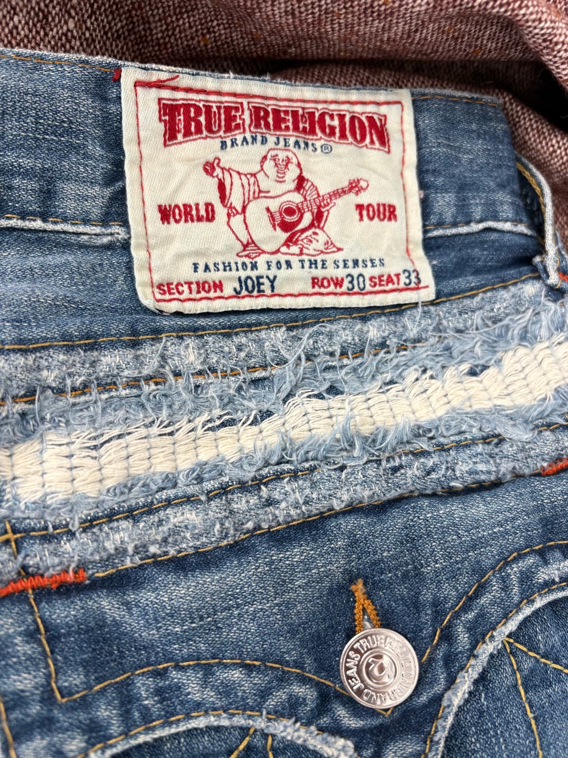 트루릴리젼 TRUE RELIGION “Joey” 데미지 부츠컷 a207 상품이미지5