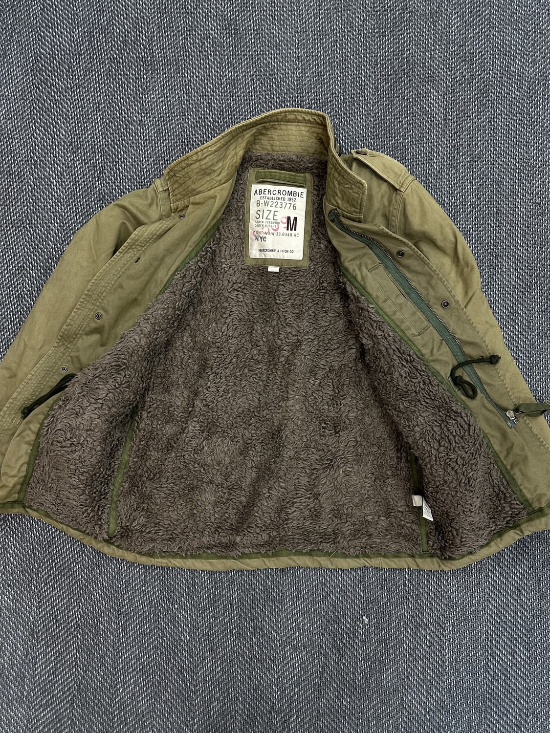 아베크롬비 야상 퍼 자켓 상품이미지6