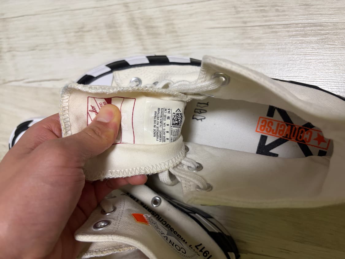 [245] 컨버스 X 오프화이트 척 70 하이 상품이미지7