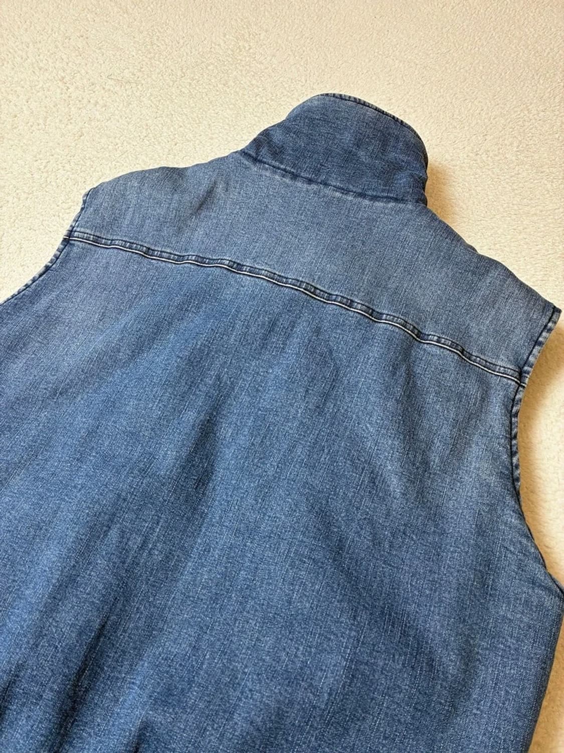 오니츠카타이거 19AW 피그먼트 데님 베스트 PN7586 상품이미지5