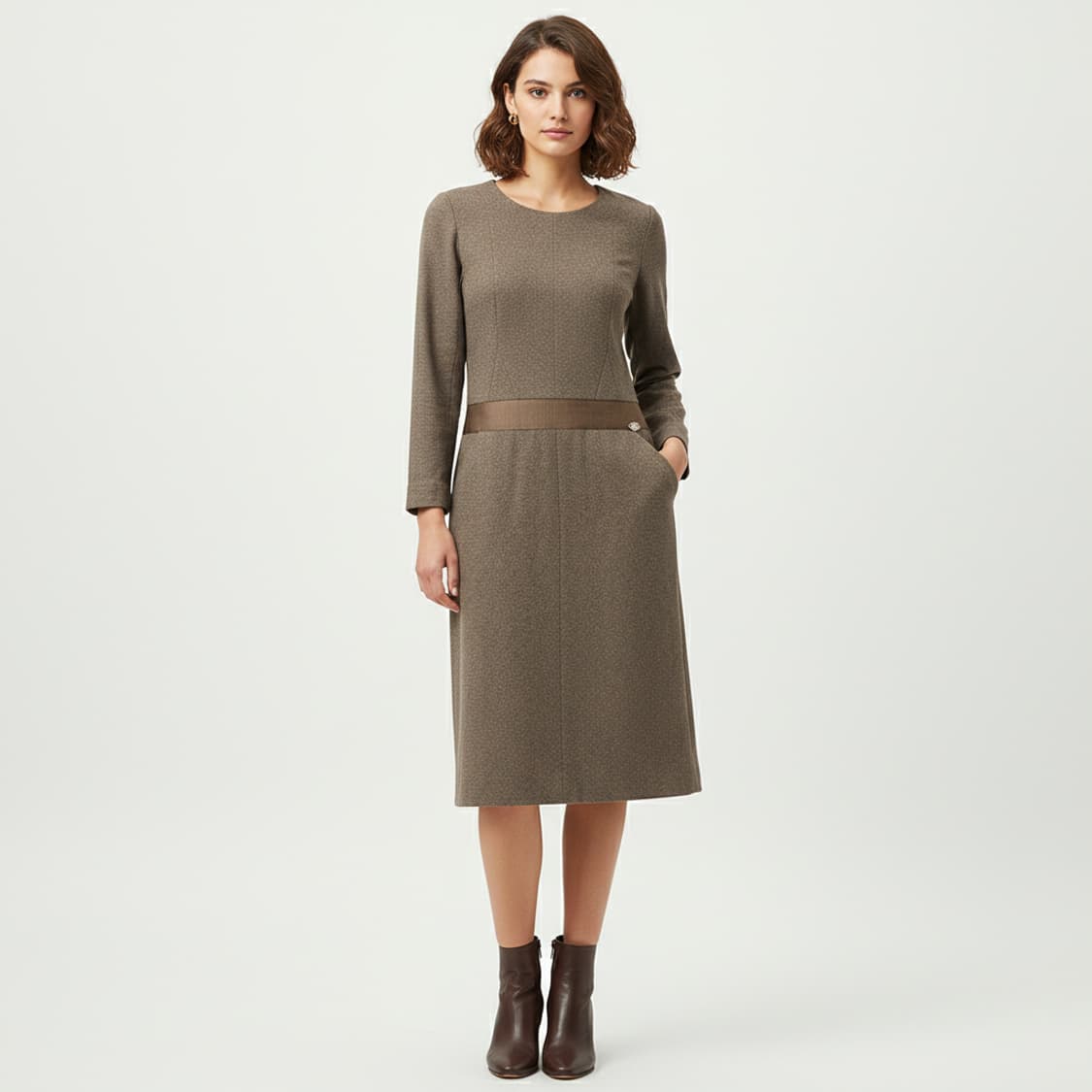 샤넬 100% 캐시미어 원피스 34사이즈 상품이미지1