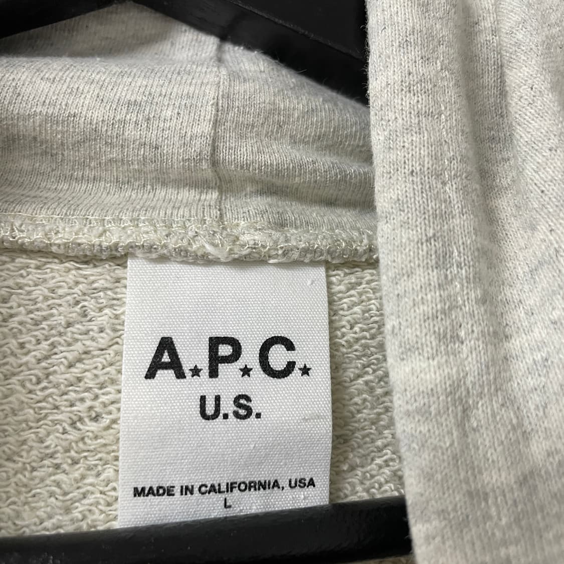 APC 아페쎄 후드티 L 상품이미지5