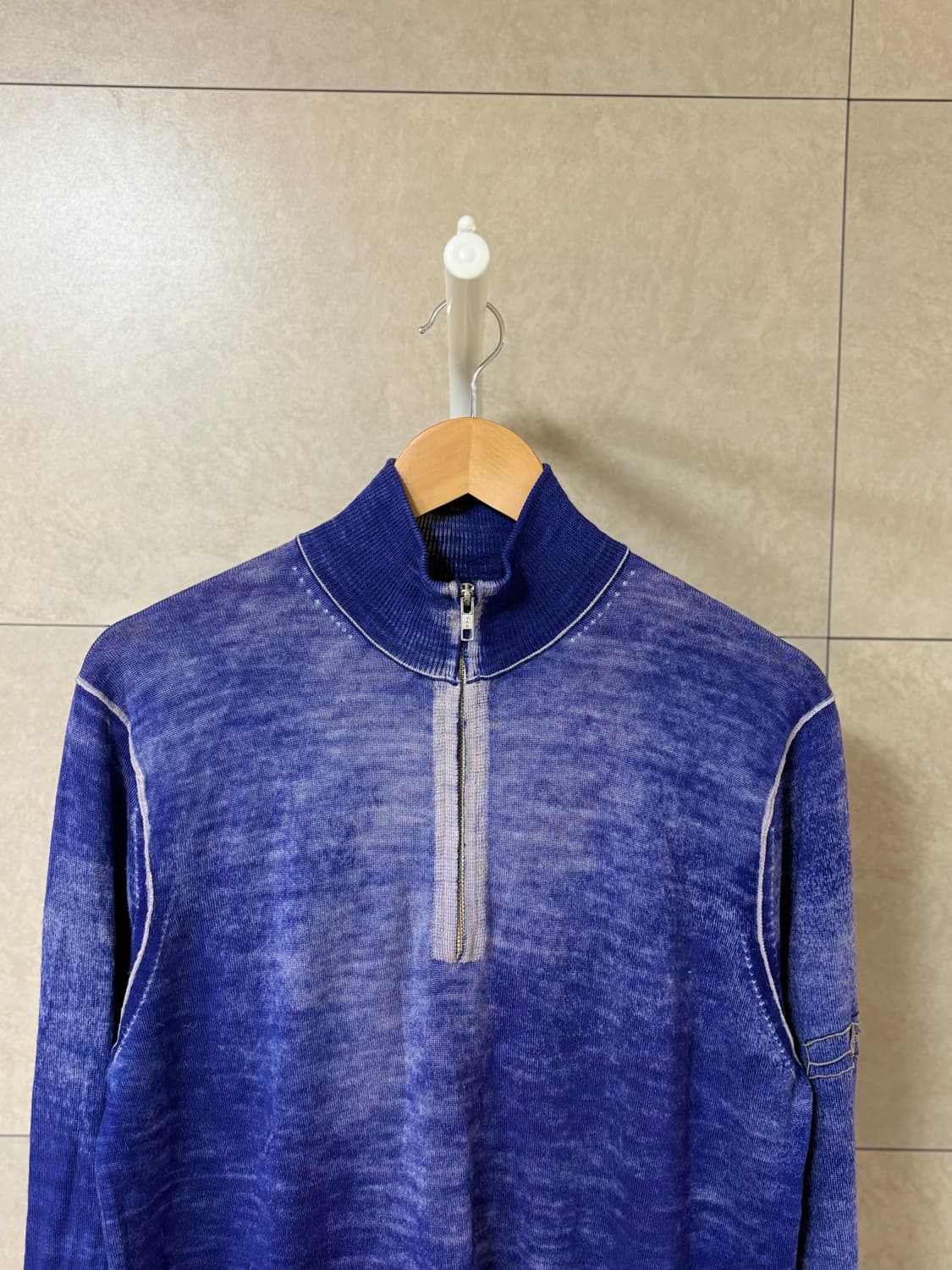 스톤아일랜드 니트 반집업 상품이미지2