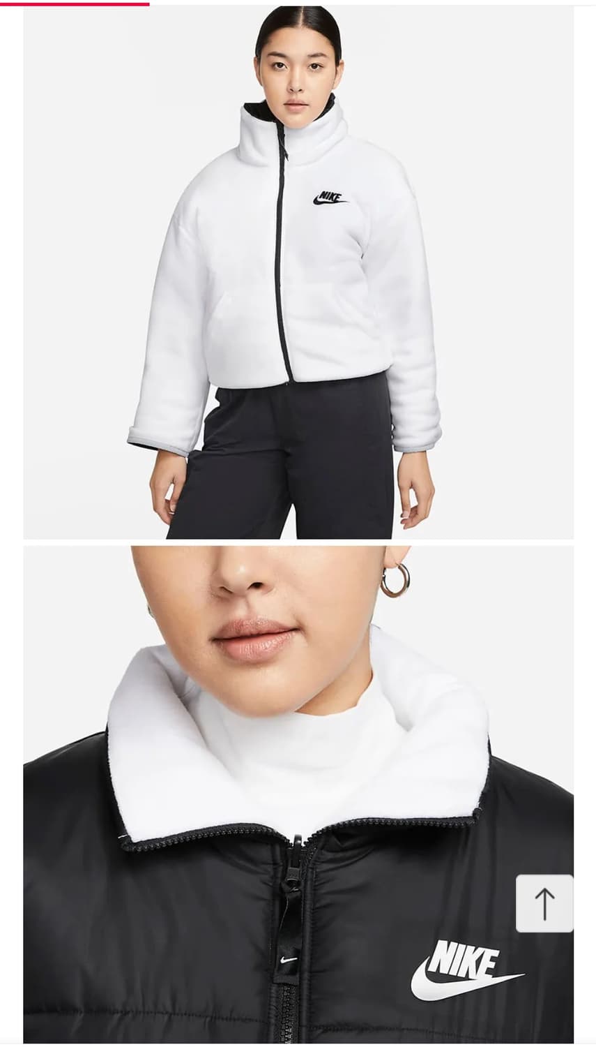 나이키 여성 써마핏 리펠 양면 패딩 s~m 상품이미지10