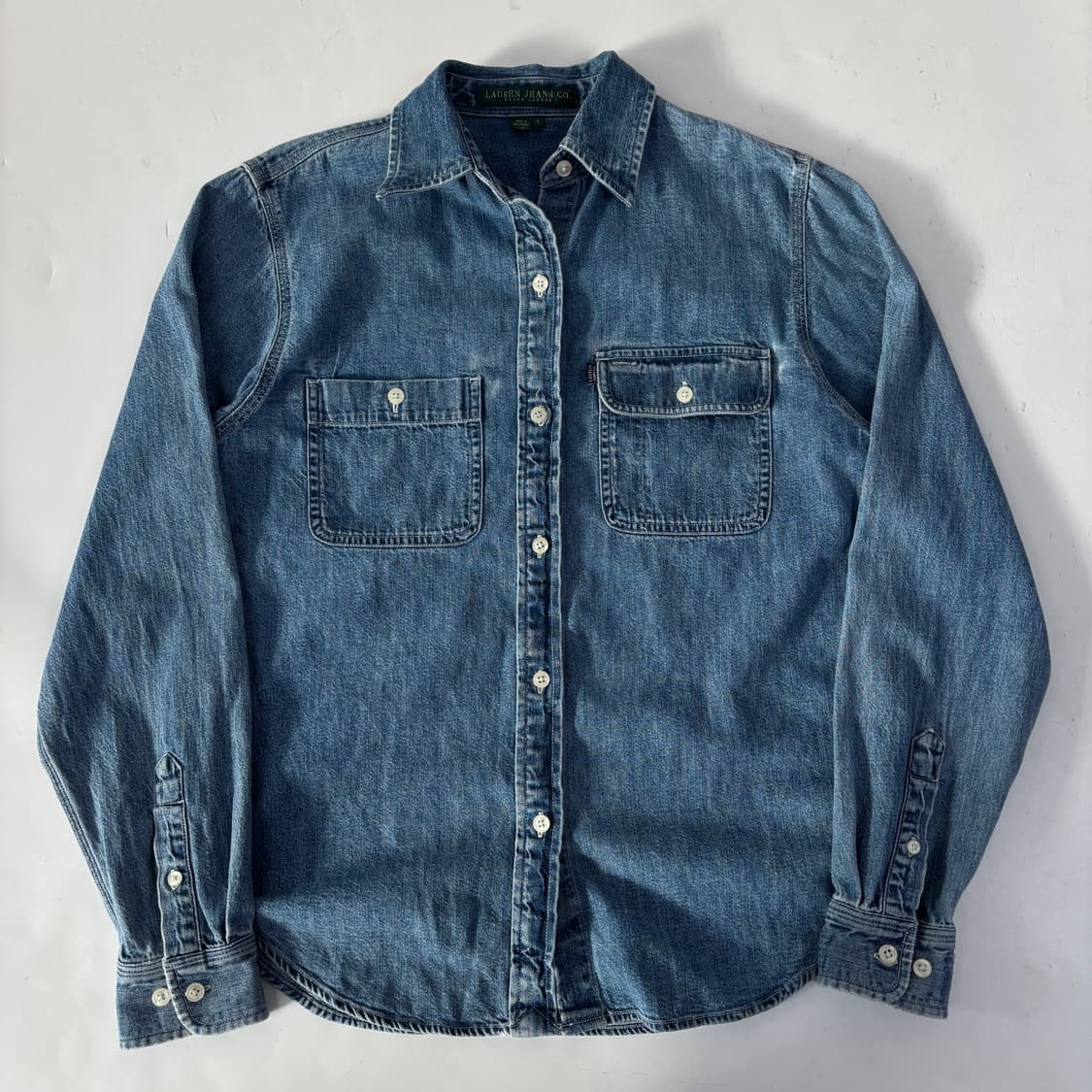 폴로 데님 셔츠 상품이미지4