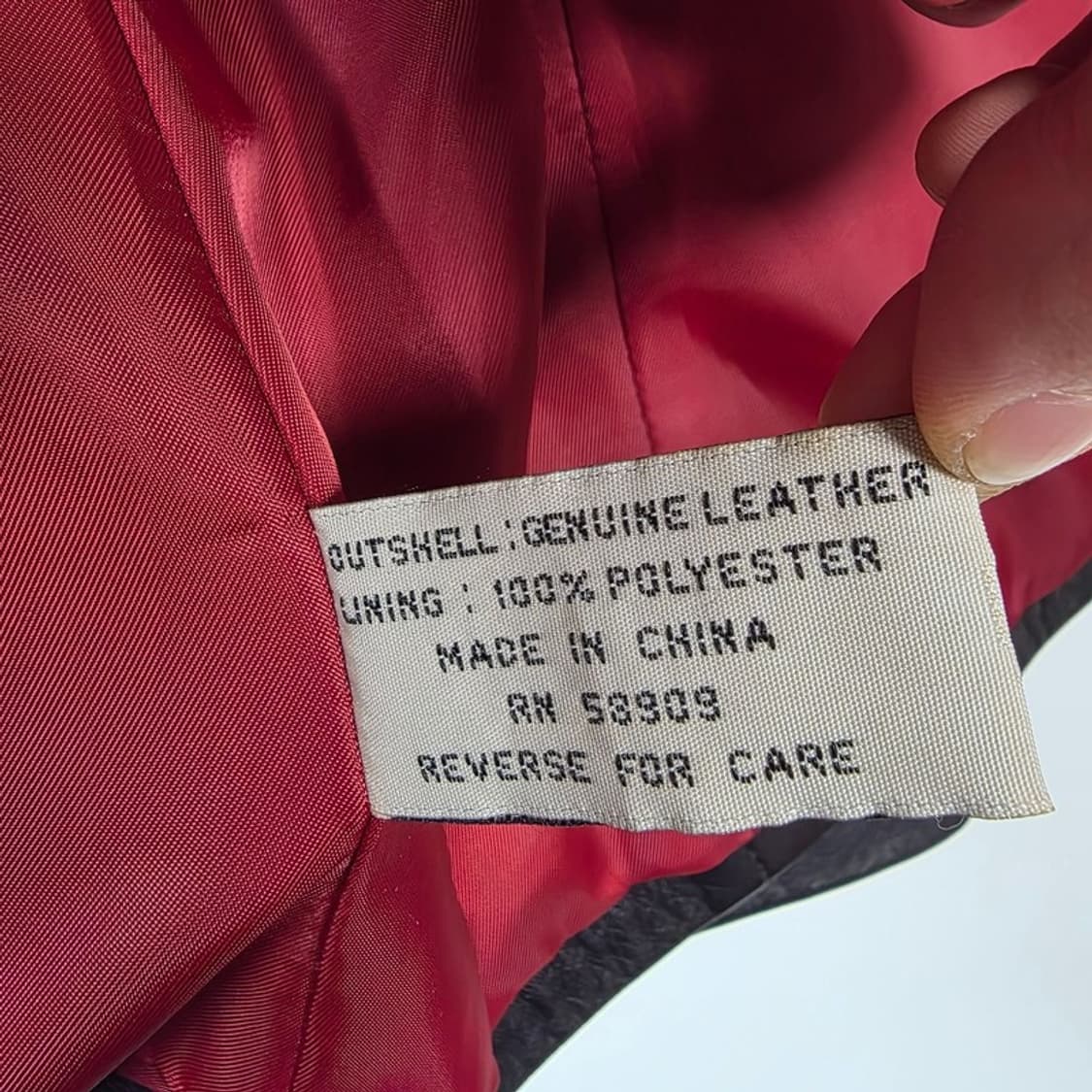 빈티지 천연 가죽 4버튼 블레이저 상품이미지7