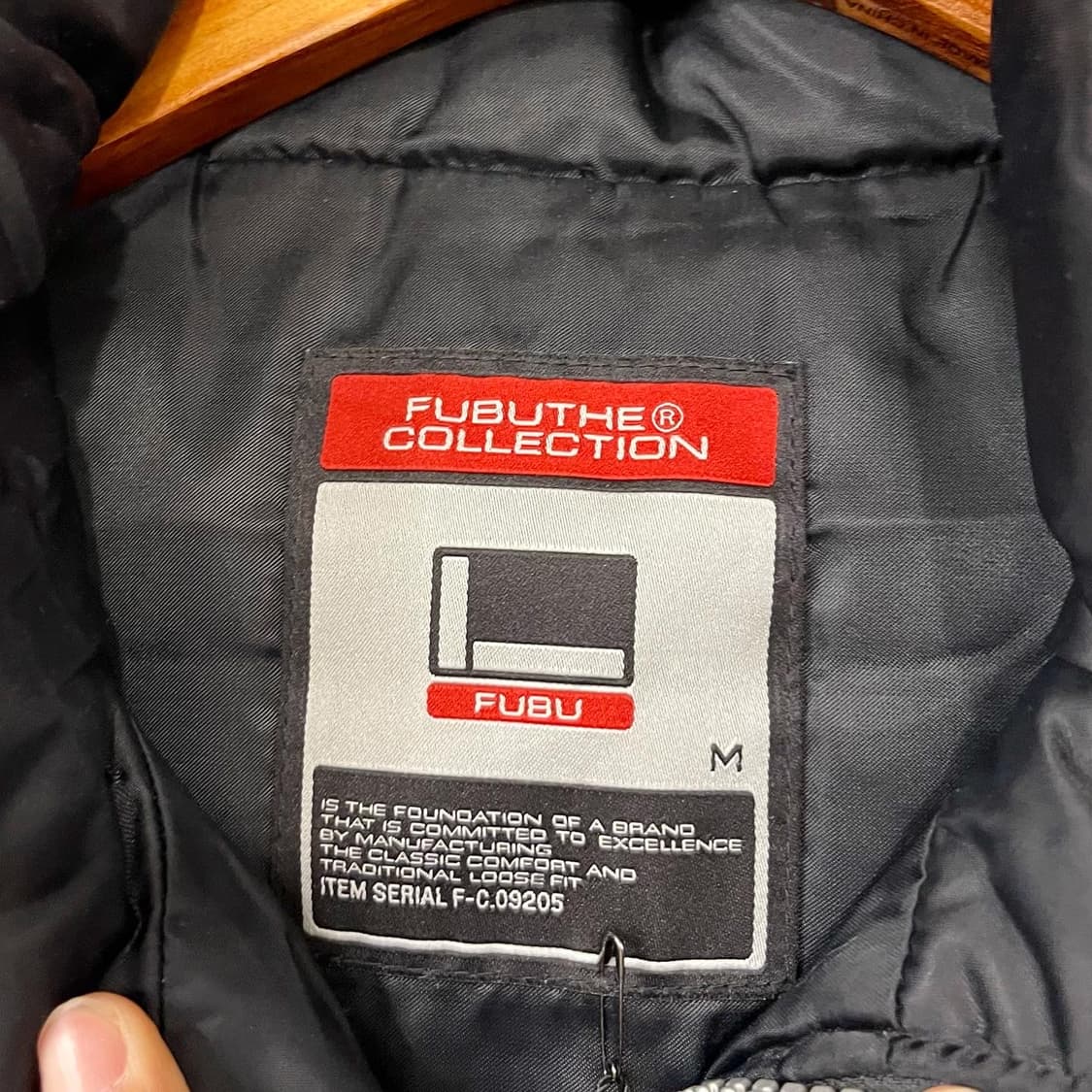 FUBU logo padded jacket 상품이미지3