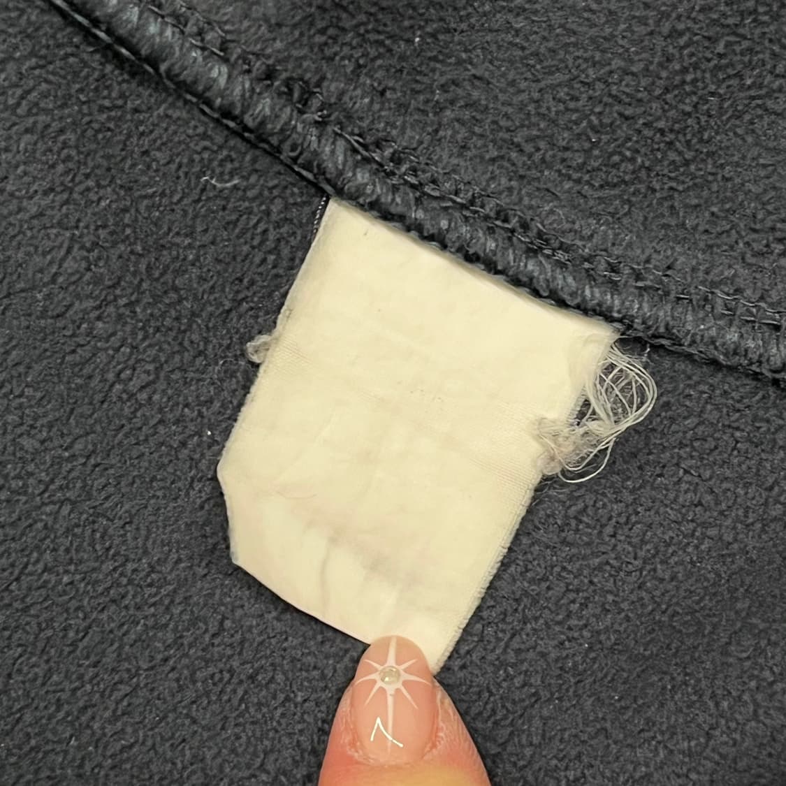 [정품/L] 노스페이스 블랙 플리스 자켓 b14 상품이미지8