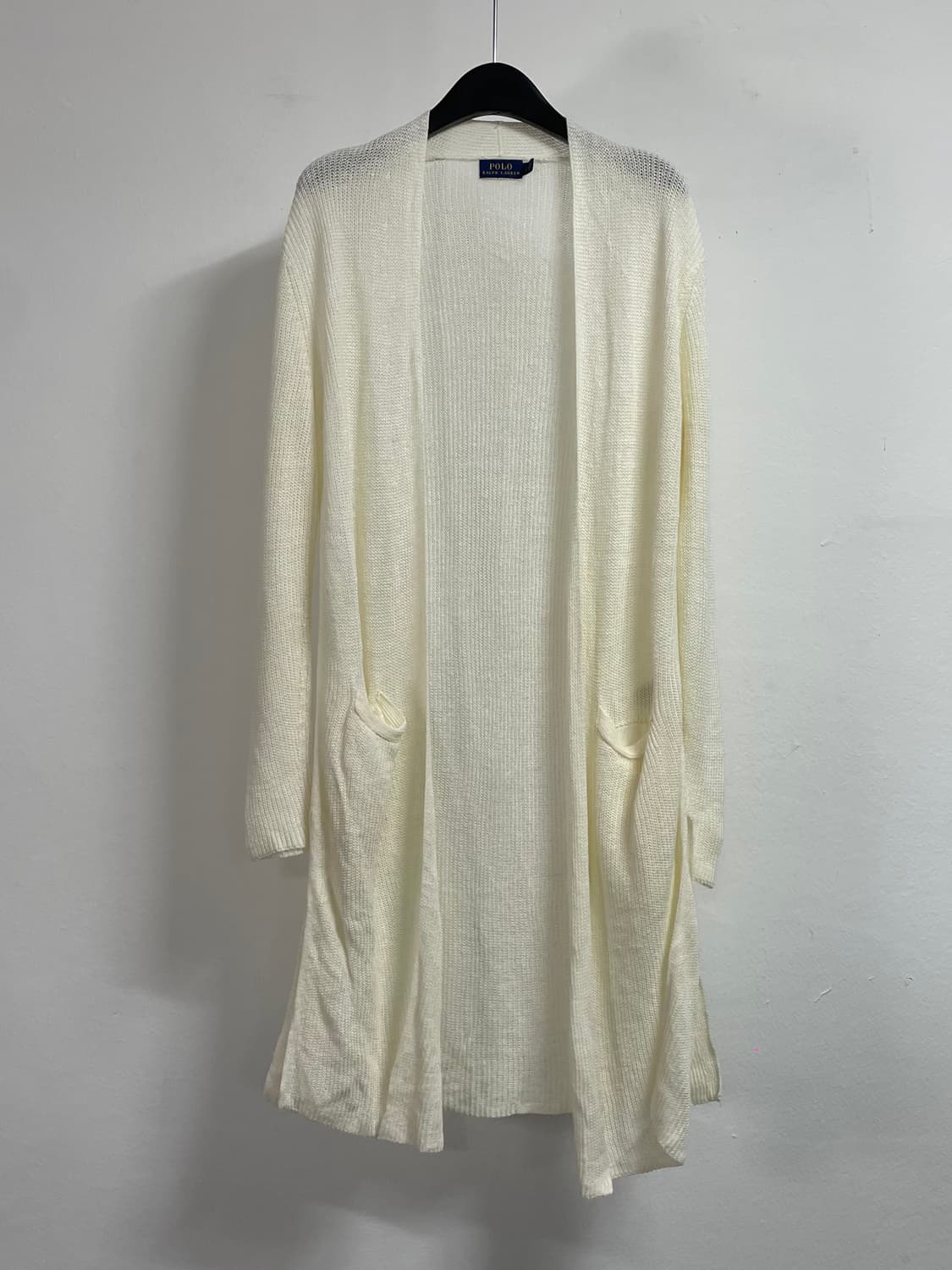 폴로 랄프로렌 우먼스 린넨 롱 가디건  (on.571) 상품이미지1