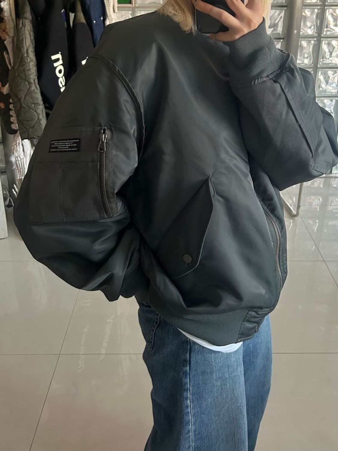 REVERSIBLE BLOUSON 리버시블 블루종 상품이미지2