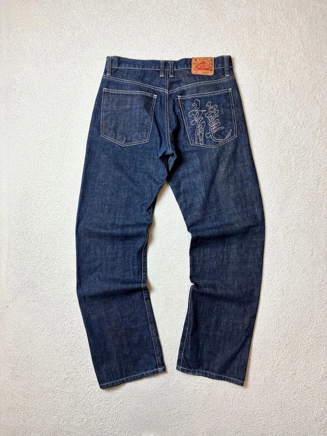 오사카 재팬 오리지널 오리엔탈 자수 데님 팬츠 PN6393 상품이미지6