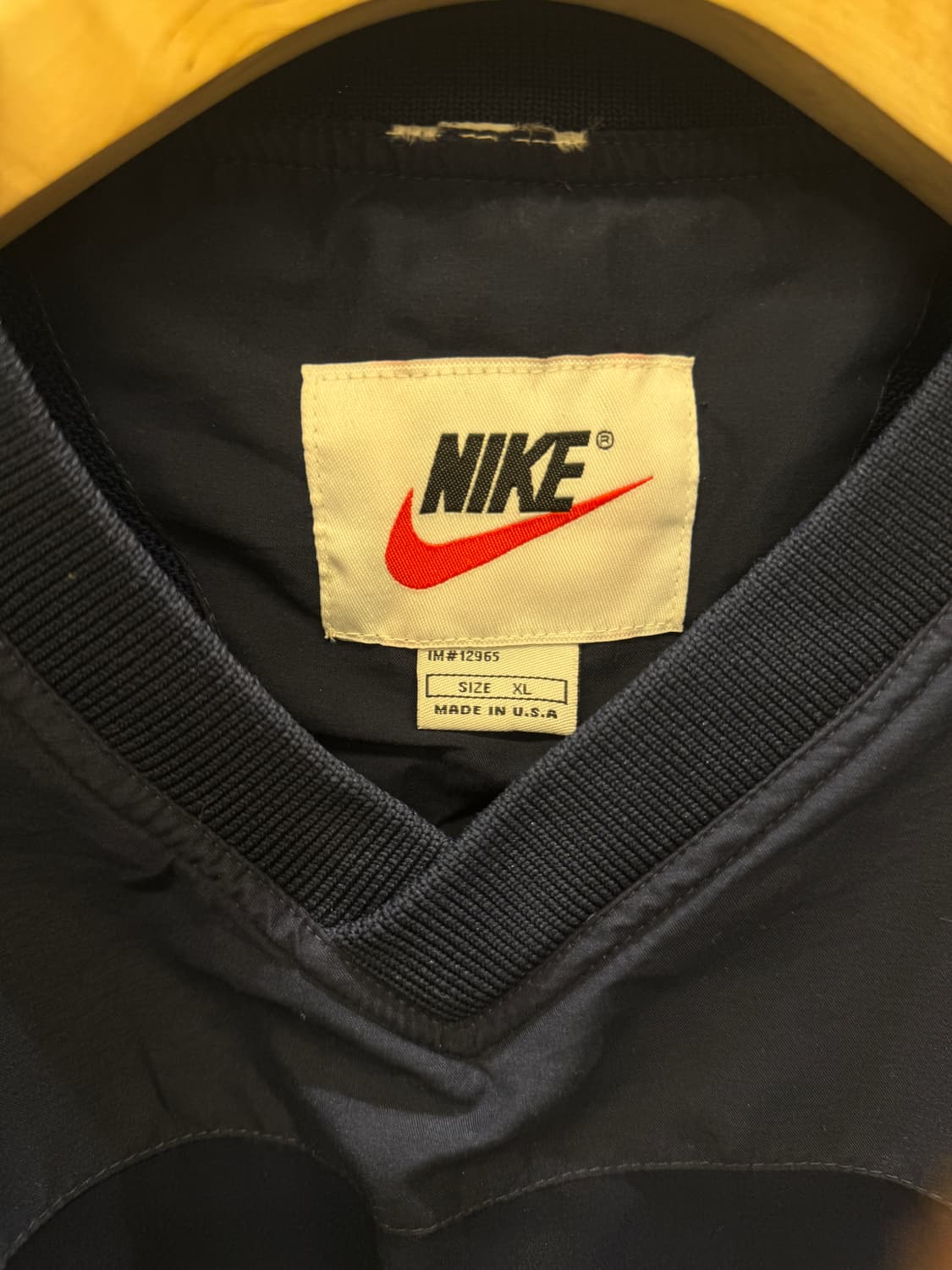 90s 나이키 미들 스우시 올드스쿨 박시핏 웜업 U58 상품이미지4