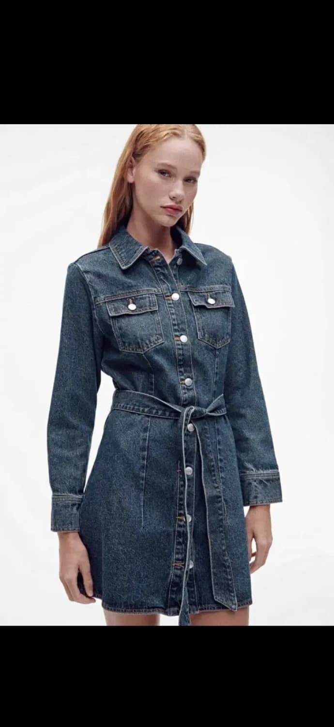 자라 진청 원피스 상품이미지1