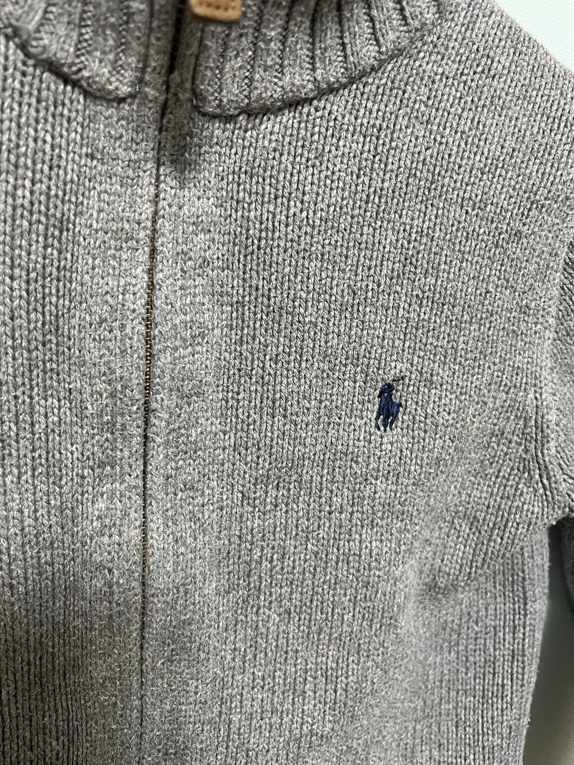 폴로 랄프로렌 키즈 니트 집업 가디건 상품이미지2