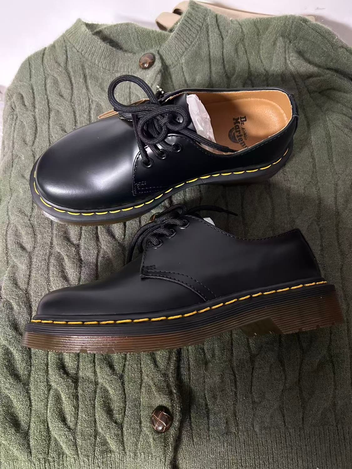 닥터마틴 1461 스무스 옥스포드 슈즈 블랙 230mm 상품이미지1