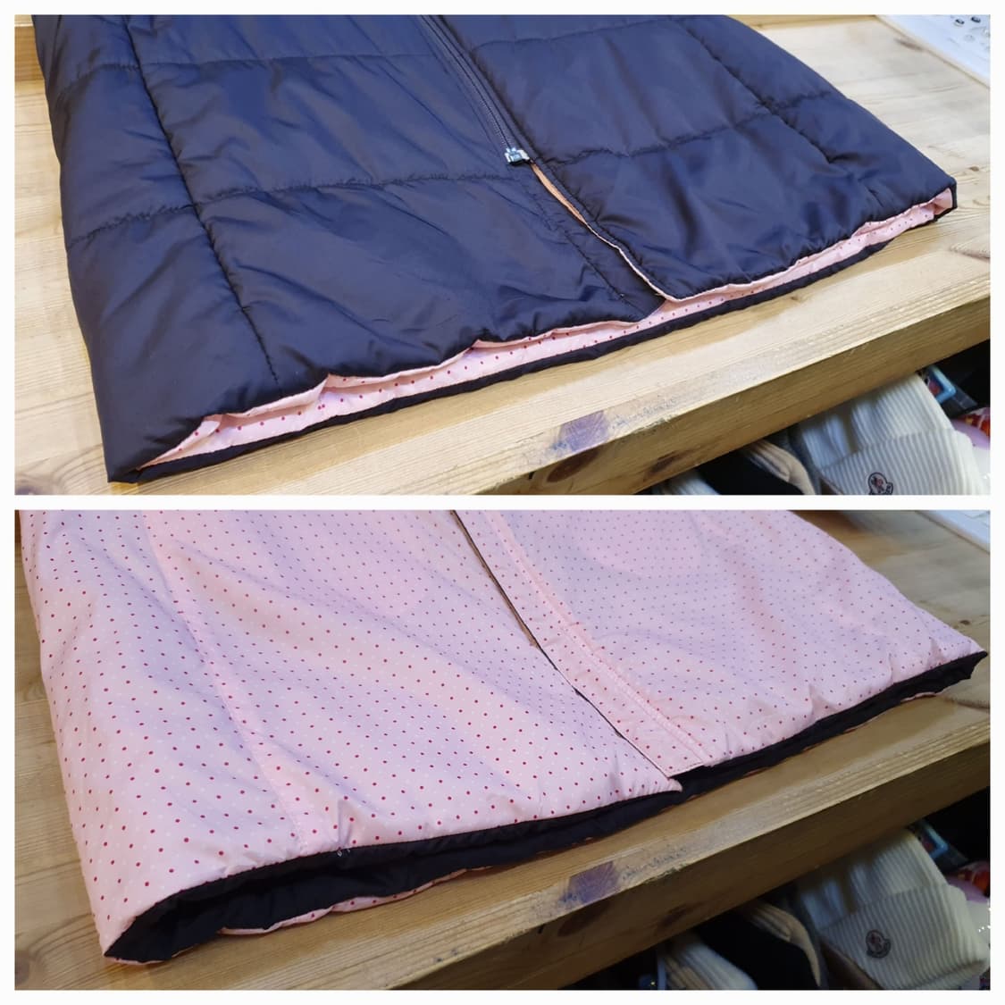 66.나이키 양면 후드패딩 상품이미지8