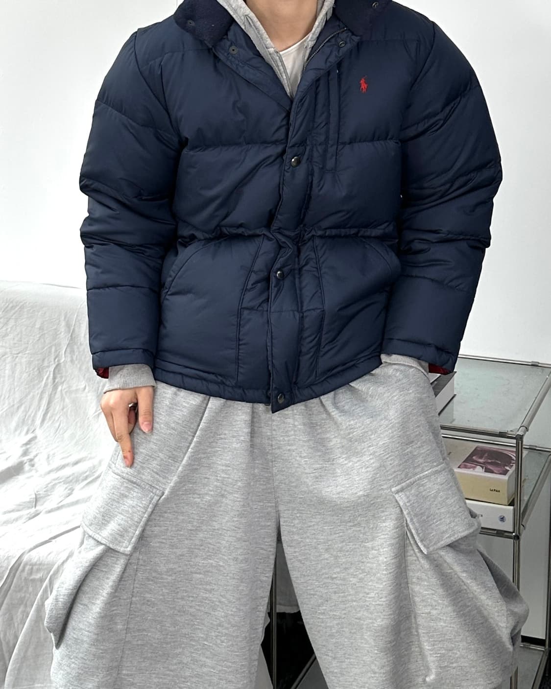 폴로 랄프로렌 보이즈 레드포니 패딩 XL 상품이미지2