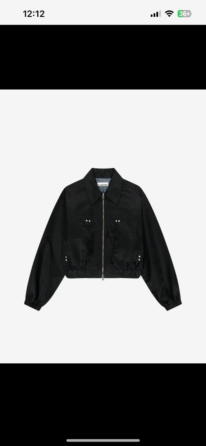 뚜오미오 러플 봄버 상품이미지1