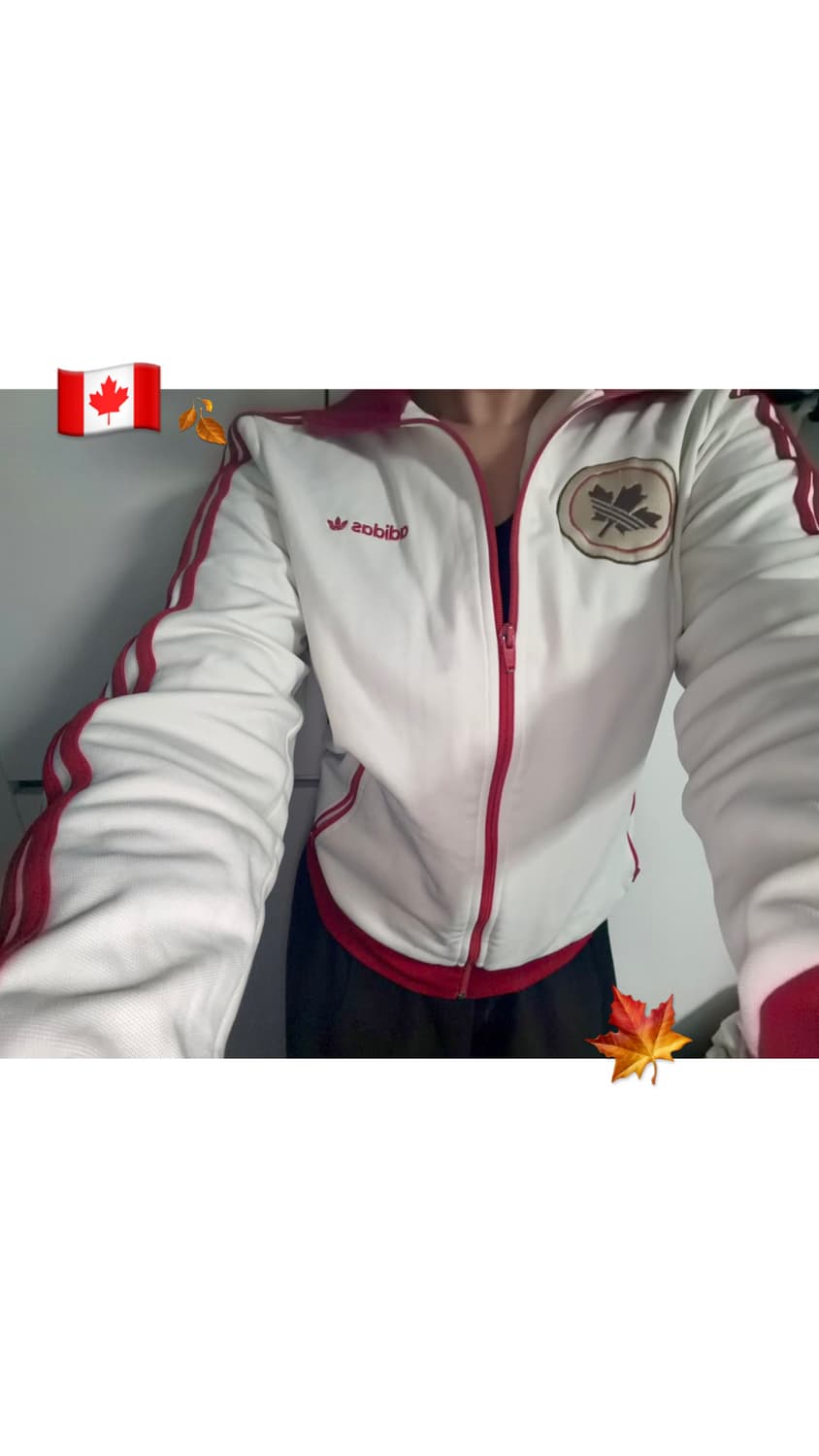 빈티지) adidas 아디다스 대대장 캐나다 져지 90 트랙탑 상품이미지1