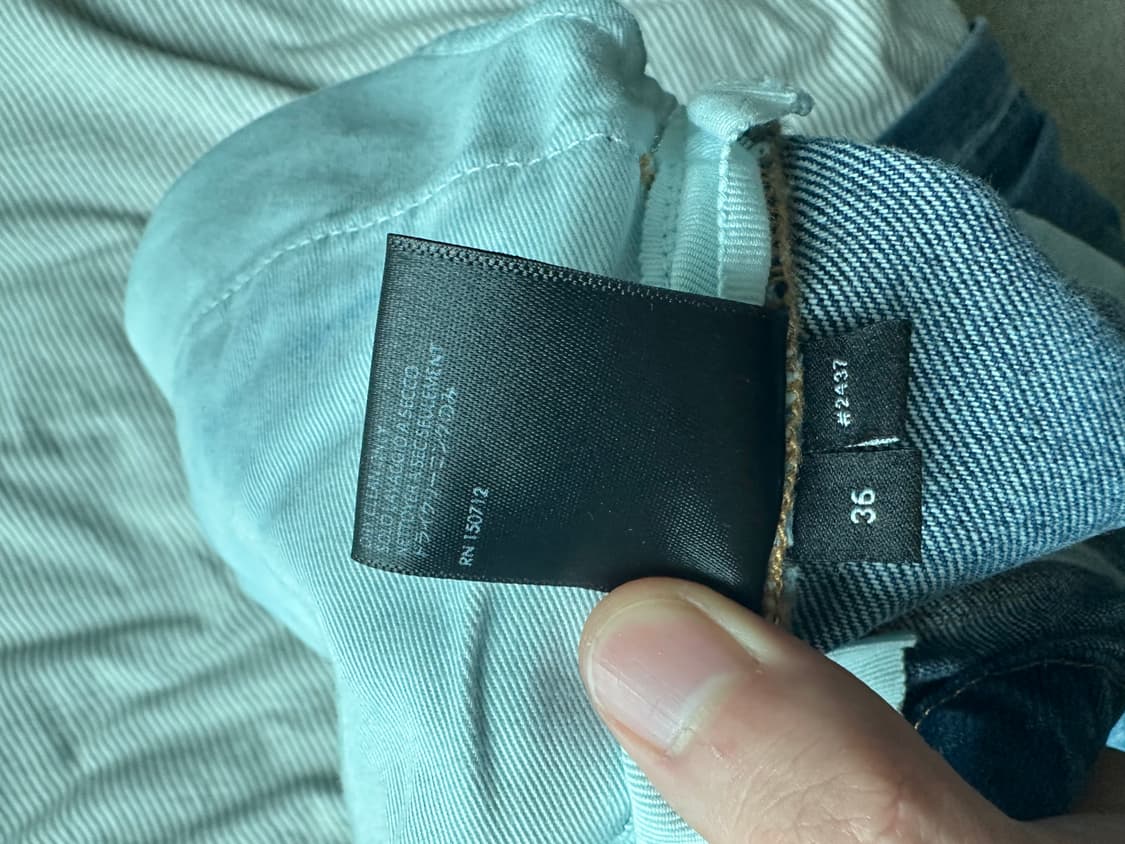 아미리 amiri 데님 팬츠 36사이즈 상품이미지7