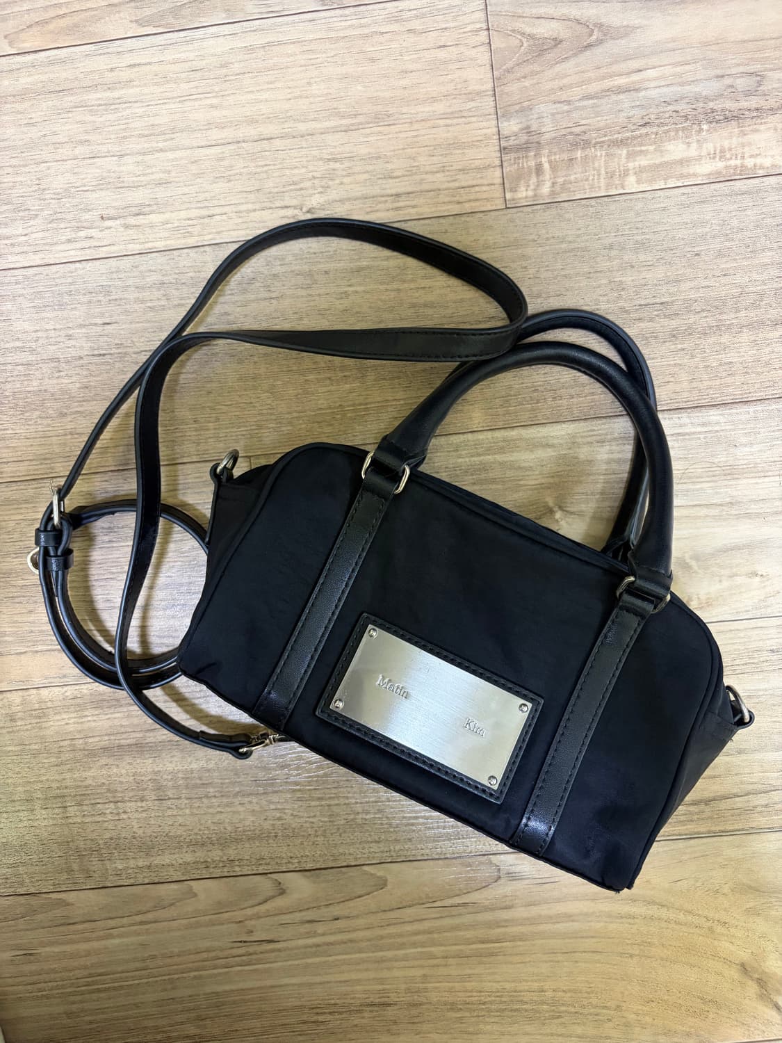 마뗑킴 베이비 스포티 토트백 블랙 상품이미지1