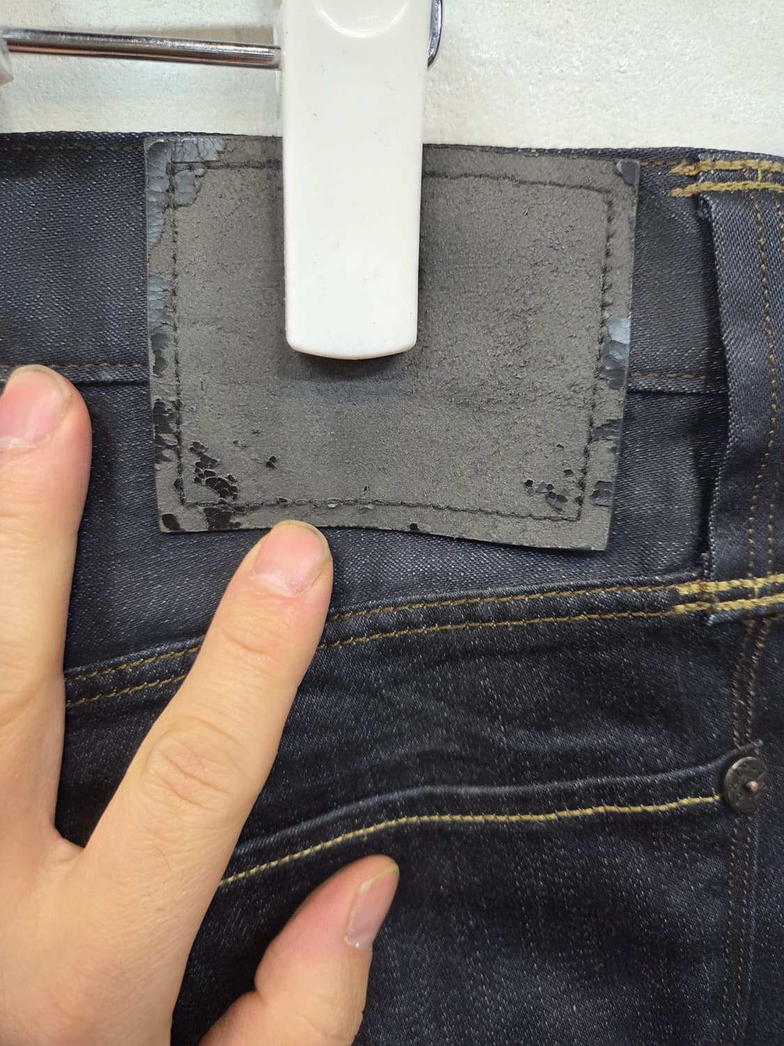 리바이스 왁스 코팅 진 팬츠 30 슬림핏  상품이미지7