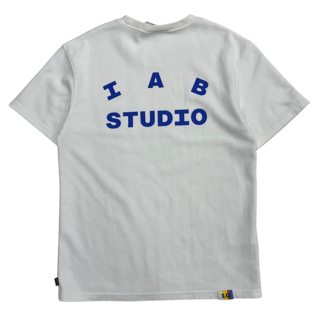 아이앱스튜디오 블루 로고 화이트 반팔 M 상품이미지4
