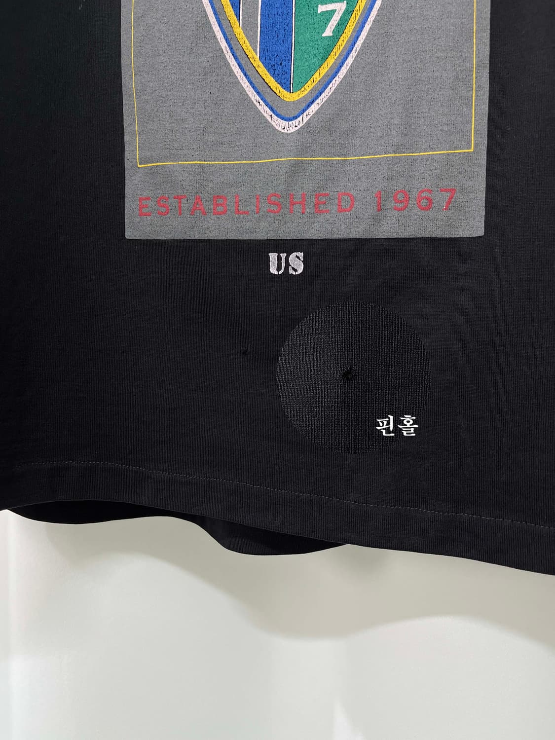 90's 폴로 스포츠 쉴드와펜 러버나염 슬리브리스 티셔츠 상품이미지7