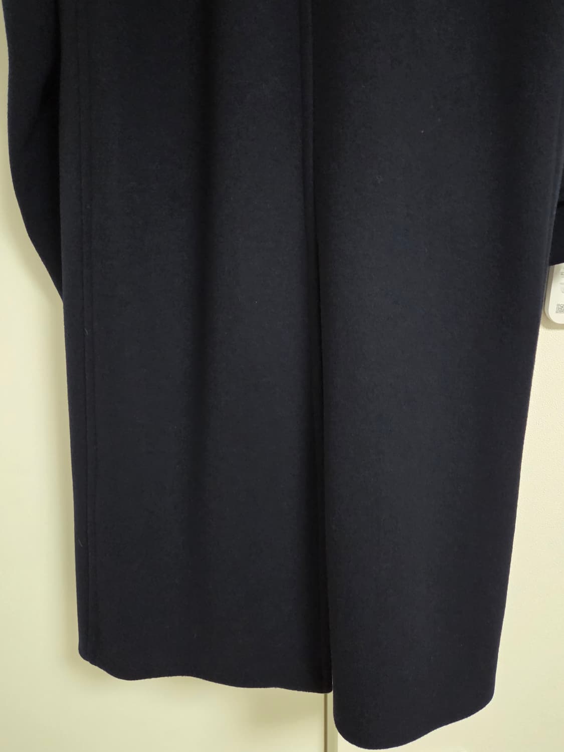 헤지스 his 울 캐시미어 발마칸 코트 (네이비/ xs) 상품이미지5