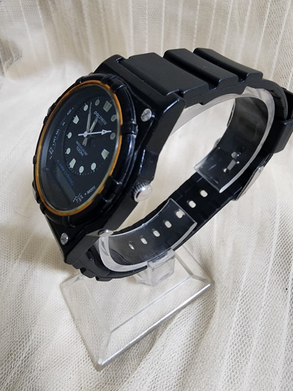 빈티지 한독 돌핀 아나디지 시계 상품이미지3