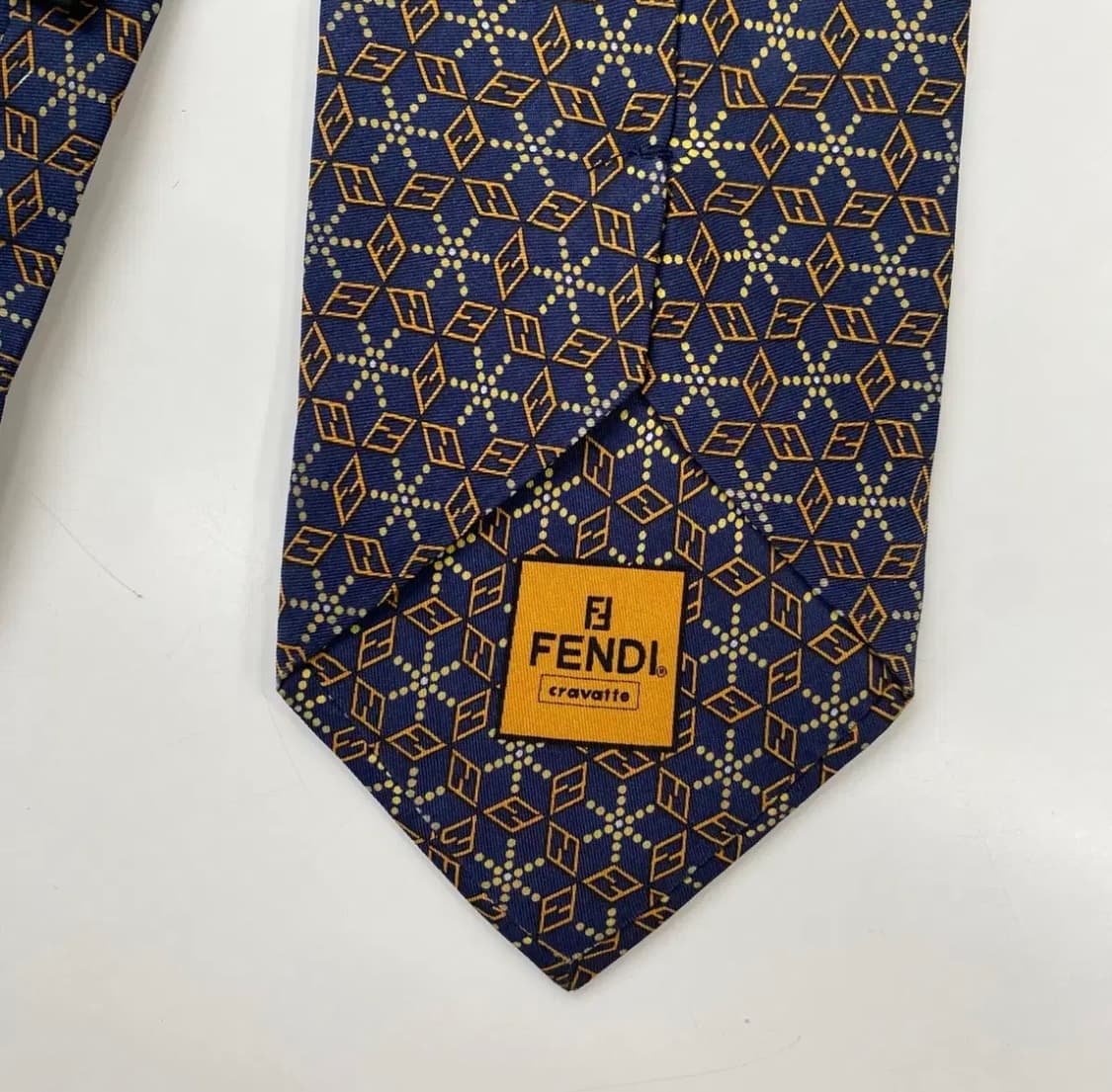 펜디 (FENDI) FF 모노그램 정품 명품 넥타이 상품이미지6