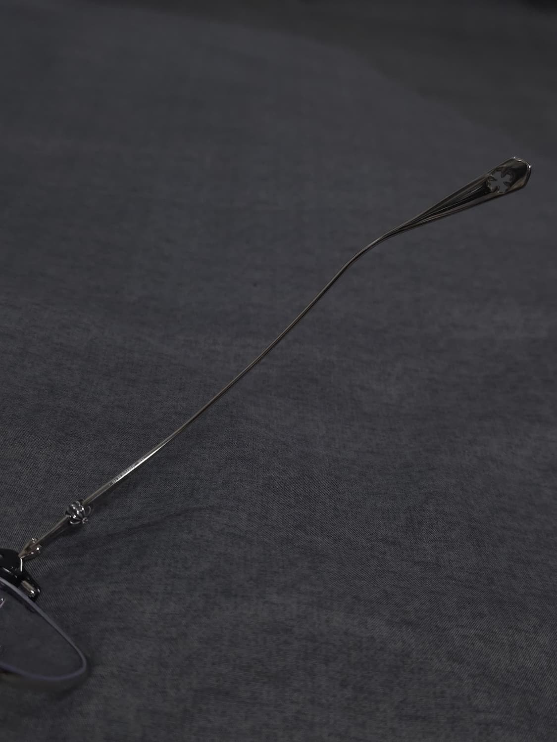 [52] 크롬하츠 슬런트레딕션 안경 실버 블랙 상품이미지7