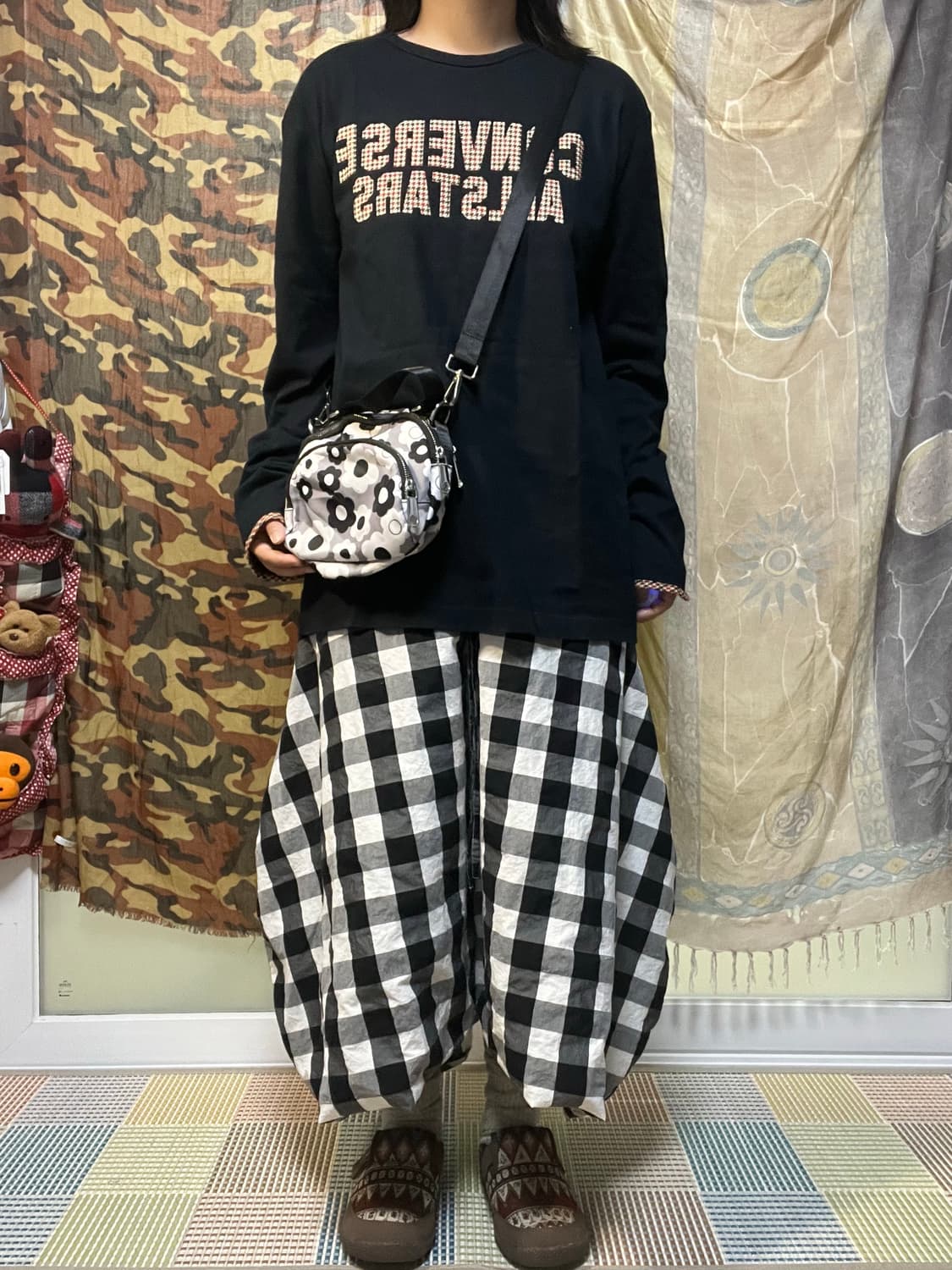 Converse 체크포인트 롱슬리브T 상품이미지1
