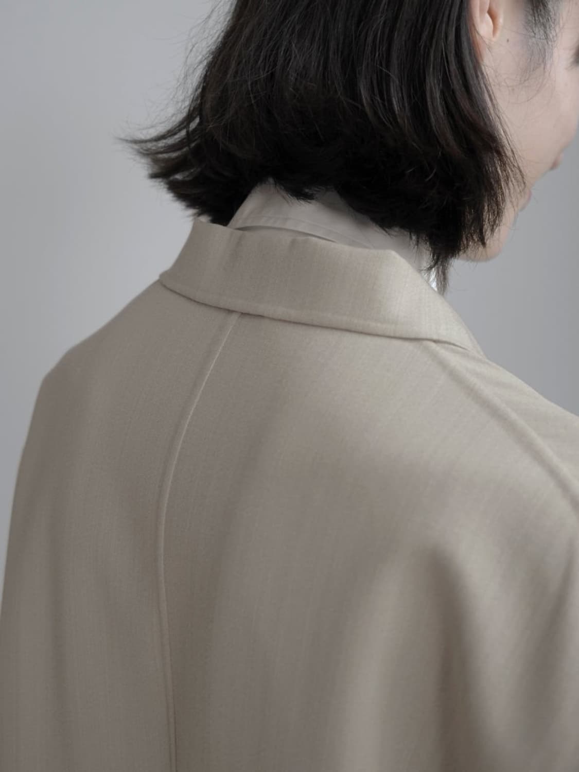 오라리 울 더블 클로스 핸드 소운 자켓 상품이미지8