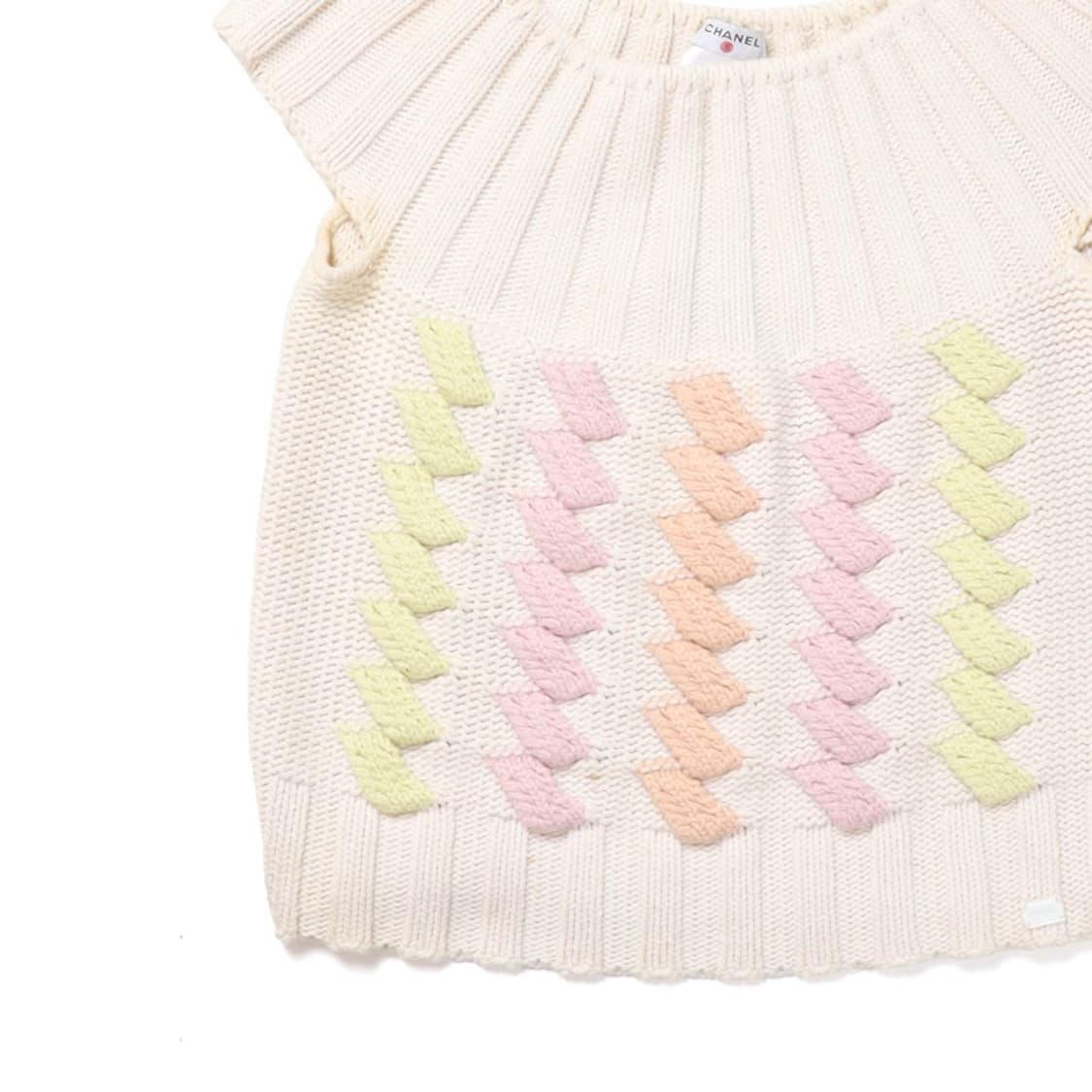 샤넬 Chanel Chevron Detailed Short Sleeve  상품이미지3