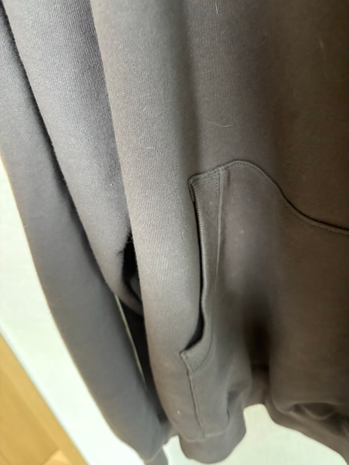 기준 ALVY Hoodie Charcoal Light Yellow 상품이미지8