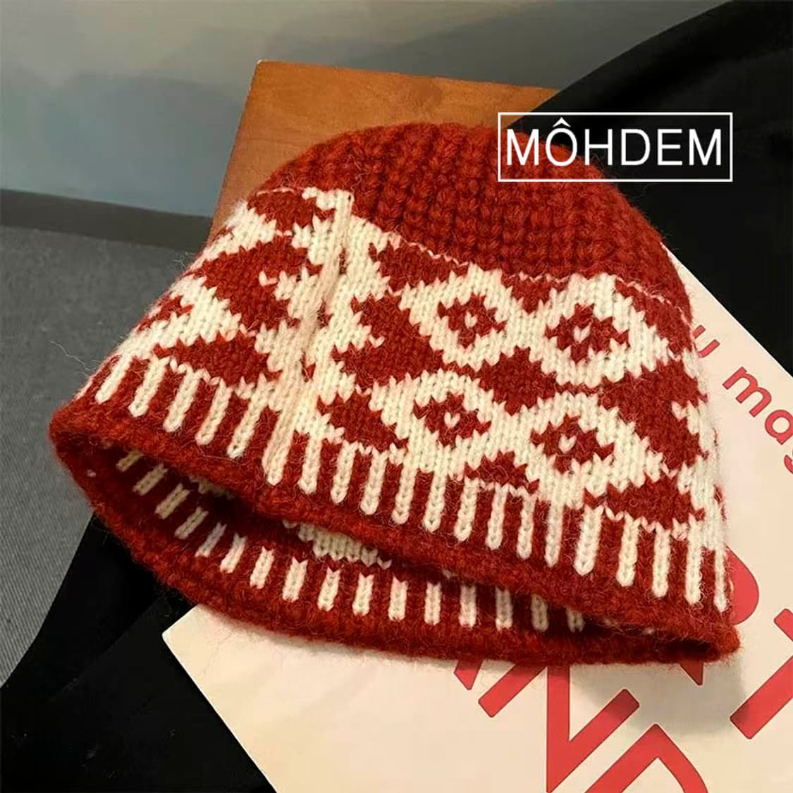 [Unisex] 노르딕 비니 모자 상품이미지6