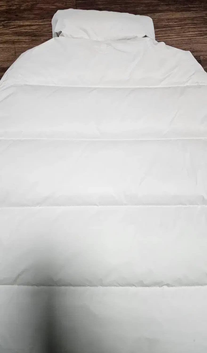 아디다스 베이지 브라운 화이트 리버시블 양면 패딩 KR S 상품이미지3