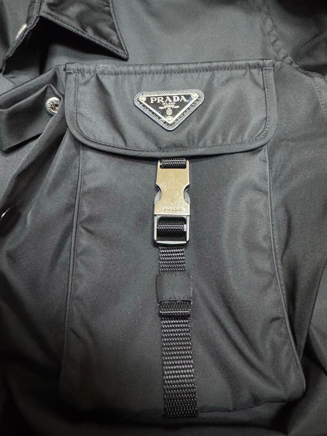 프라다 리나일론 셔츠 자켓 반팔긴팔 팝니다 상품이미지6