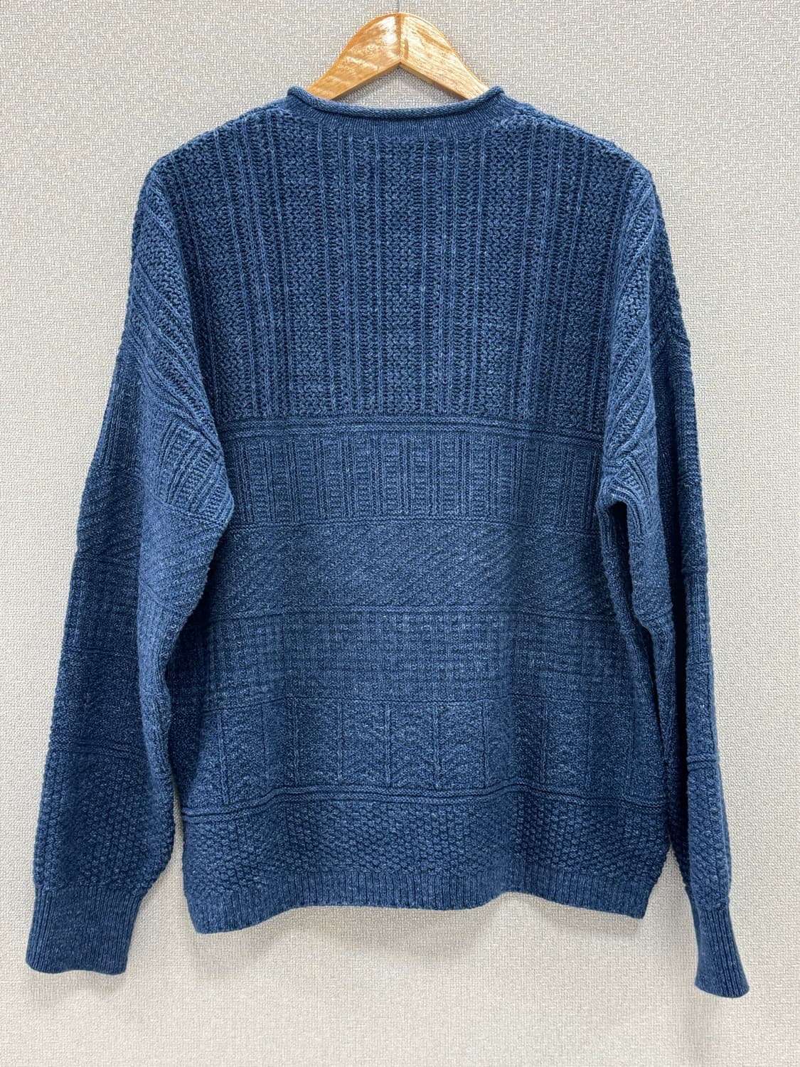 더블알엘 코튼 린넨 롤넥 스웨터 / L 상품이미지5